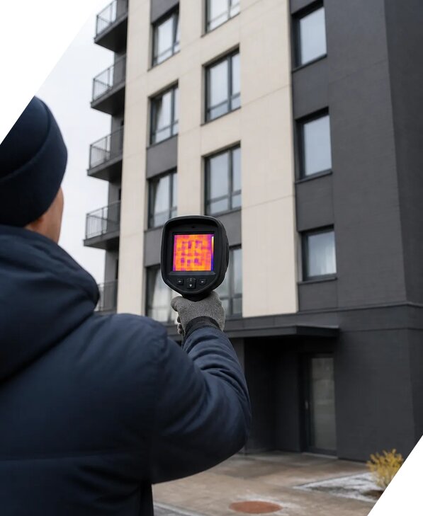 Тепловизионное обследование зданий в Шарыпове от 5053 р. | ЭкспертизаРоссия